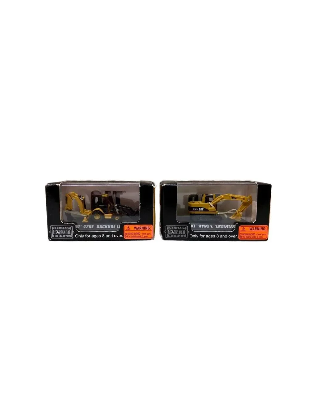 Caterpillar Construction Minis CAT 420E Backhoe Loader & CAT 315C L Excavator